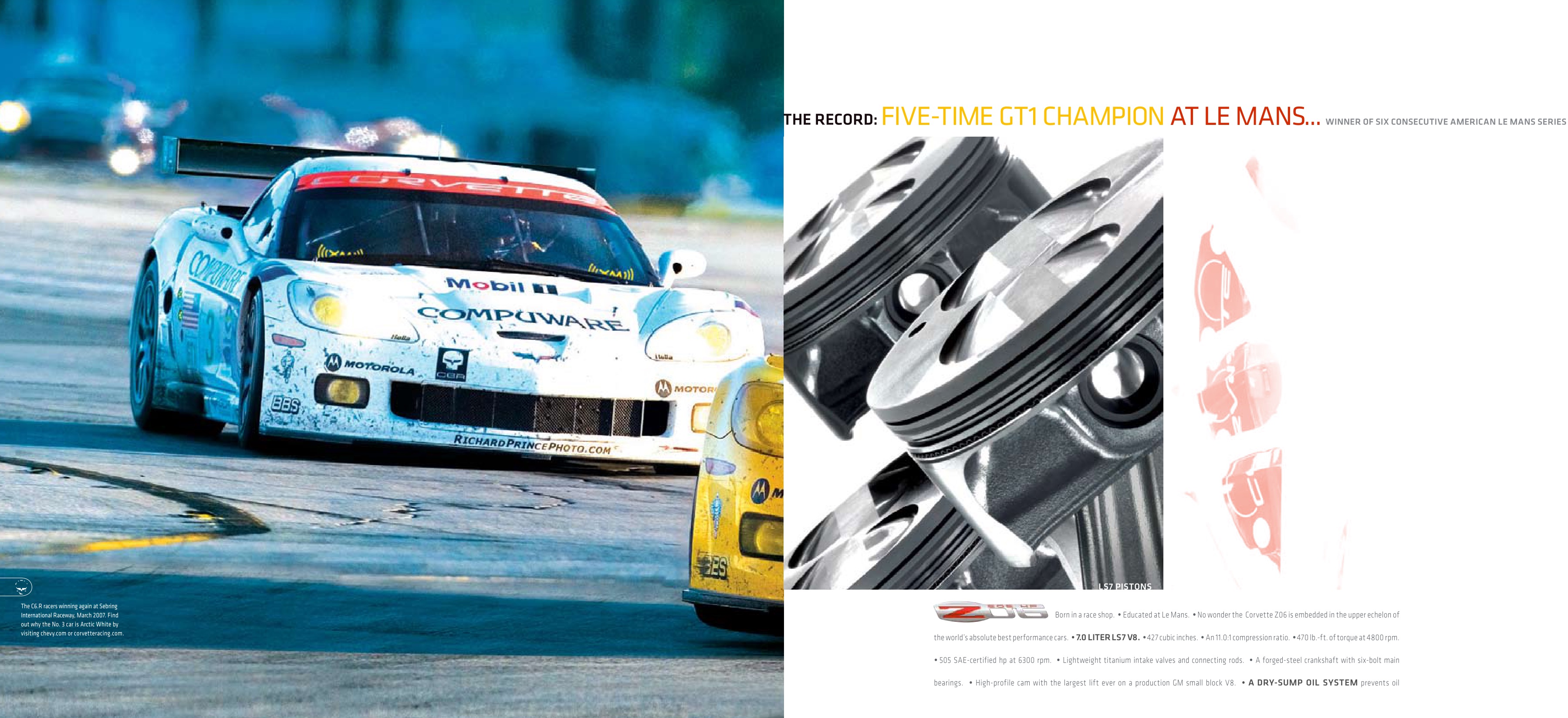 2008 Corvette Brochure Page 2